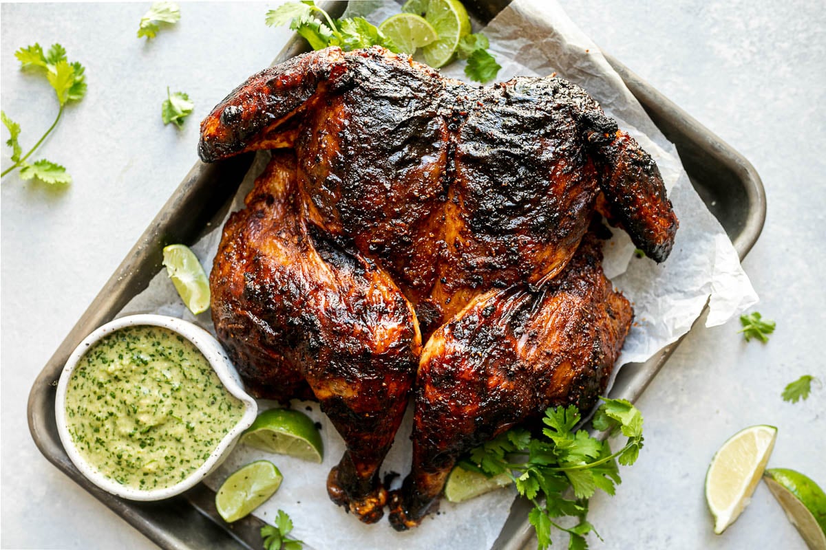 Grilled Whole Chicken